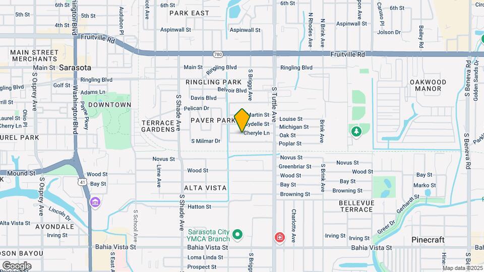 2646 Cheryle Ln Map and Location Details