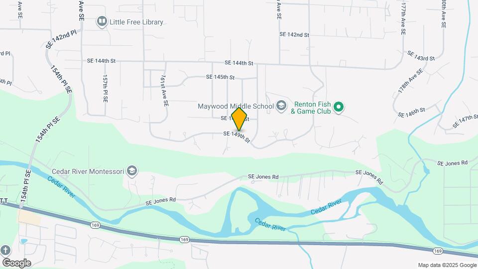 16593 SE 149th St Map and Location Details