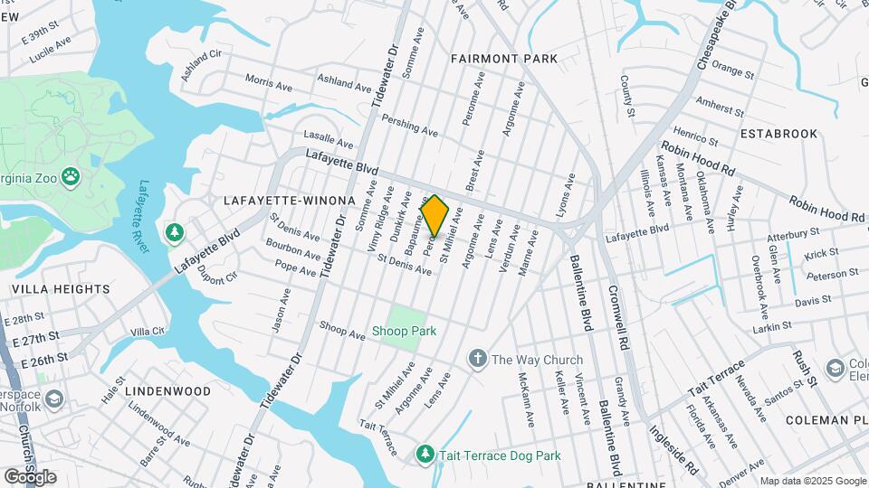 3026 Peronne Ave Map and Location Details