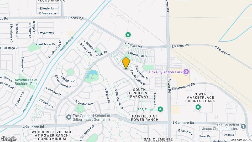 4495 E Woodside Way Map and Location Details