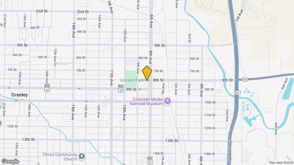 804 8th St Map and Location Details