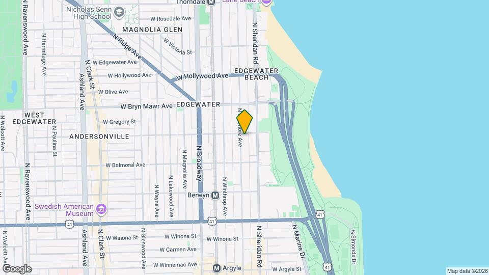 5451 N Kenmore Ave, Unit J09P Mapa y Detalles de la Ubicación