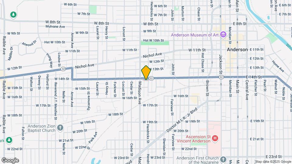 1415 Hendricks St Map and Location Details