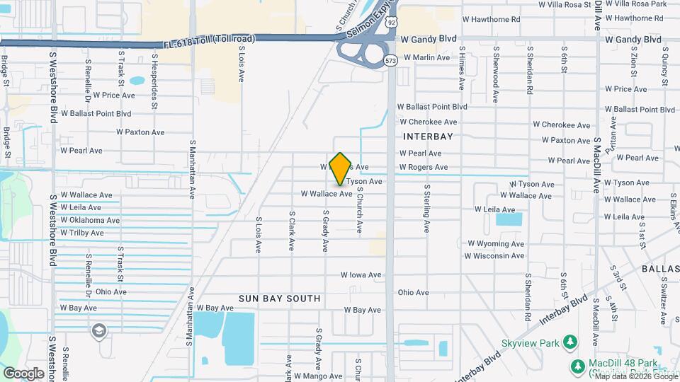 3909 W Wallace Ave Mapa y Detalles de la Ubicación