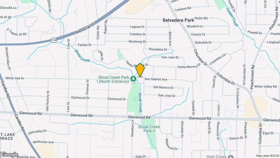 1689 San Gabriel Ave Map and Location Details