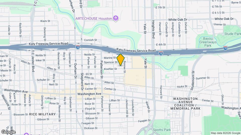 4208 Koehler St Mapa y Detalles de la Ubicación