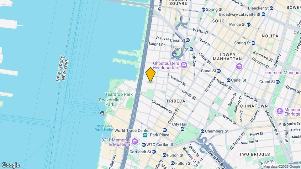 310 Greenwich St-Unit -3104J Map and Location Details