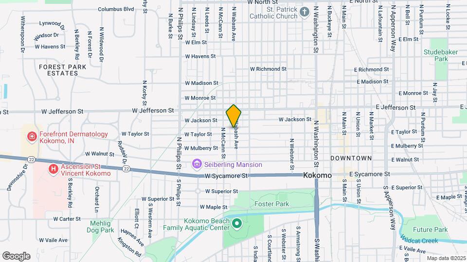 900 W Taylor St Map and Location Details