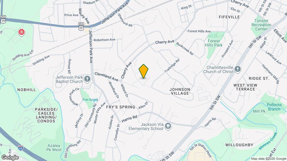 713 Rainier Rd Map and Location Details