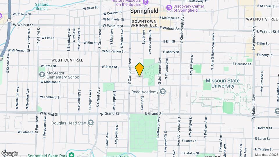 741 South Ave Mapa y Detalles de la Ubicación