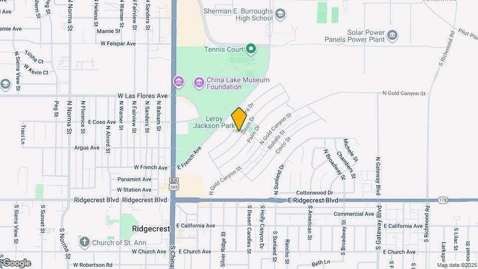 337 Oasis Dr Map and Location Details