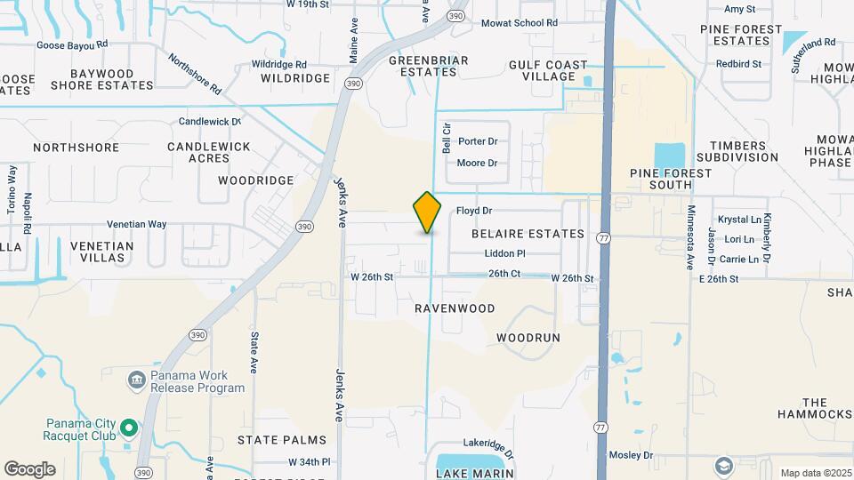 816 Bradley Cir Map and Location Details