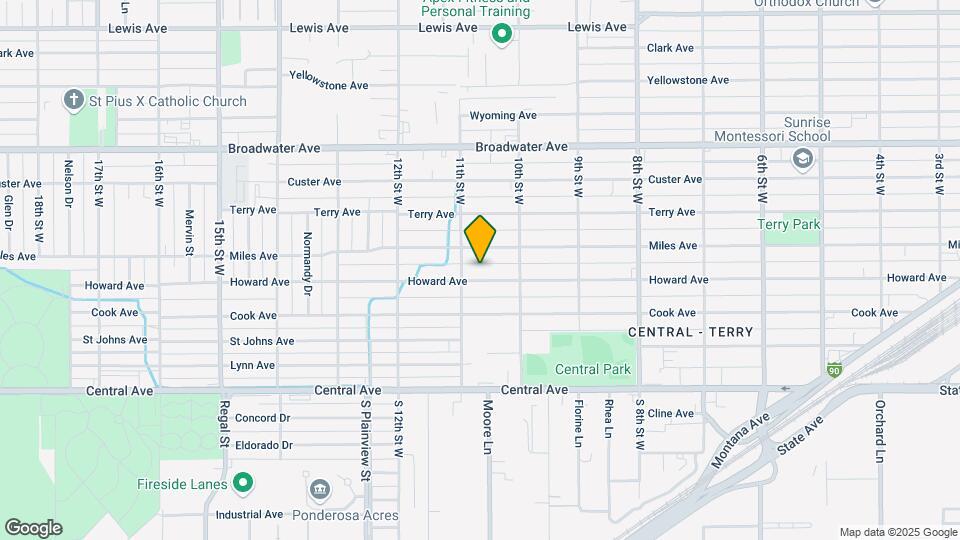 1033 Howard Ave Map and Location Details