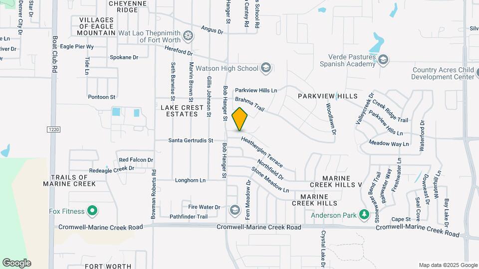 5920 Heatherglen Terrace Map and Location Details