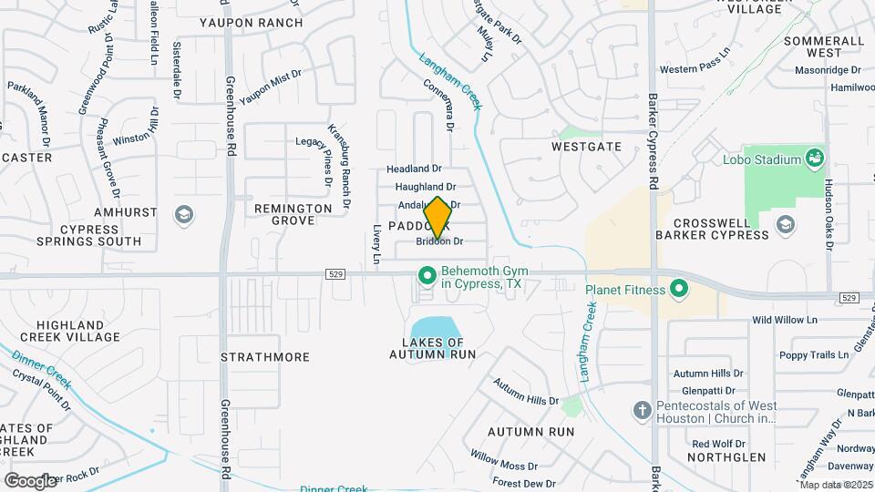 18611 Bridoon Dr Map and Location Details