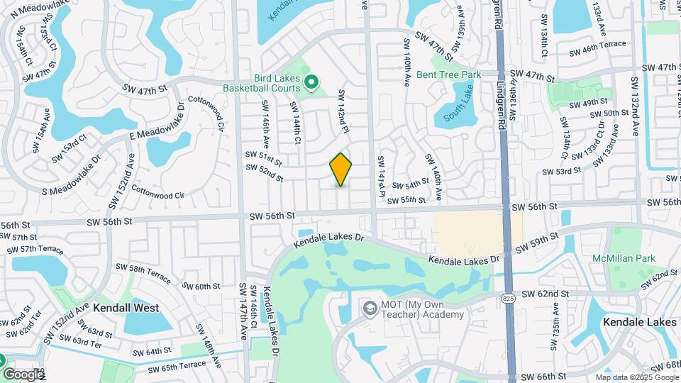5421 SW 143rd Ave Map and Location Details