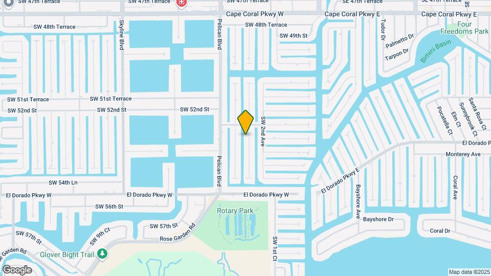 5240 SW 2nd Pl Map and Location Details