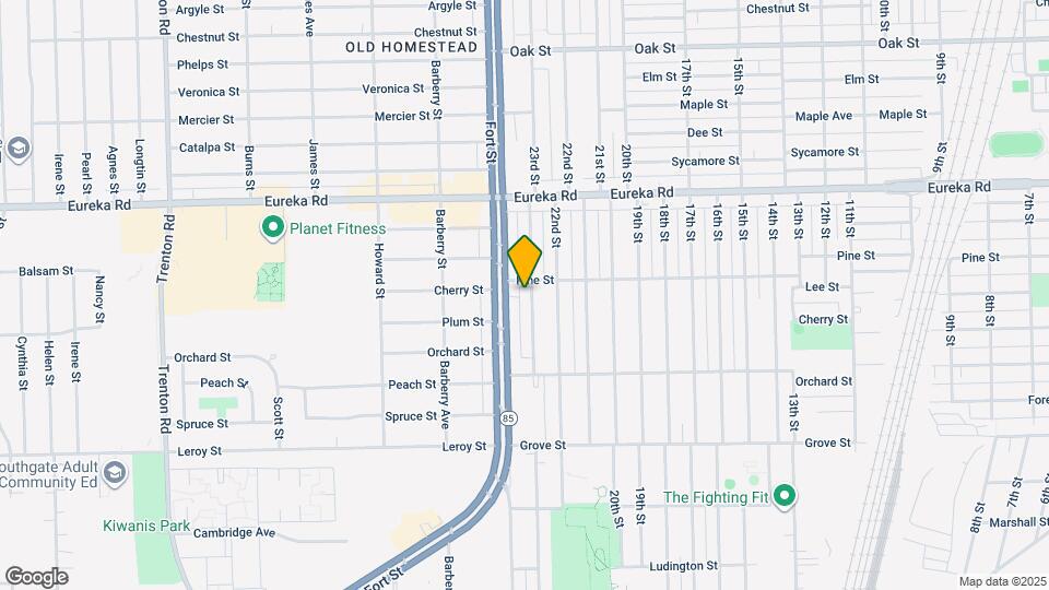 3522 23rd St Map and Location Details