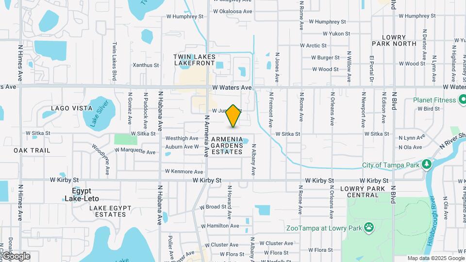 2102 W Sitka St Map and Location Details