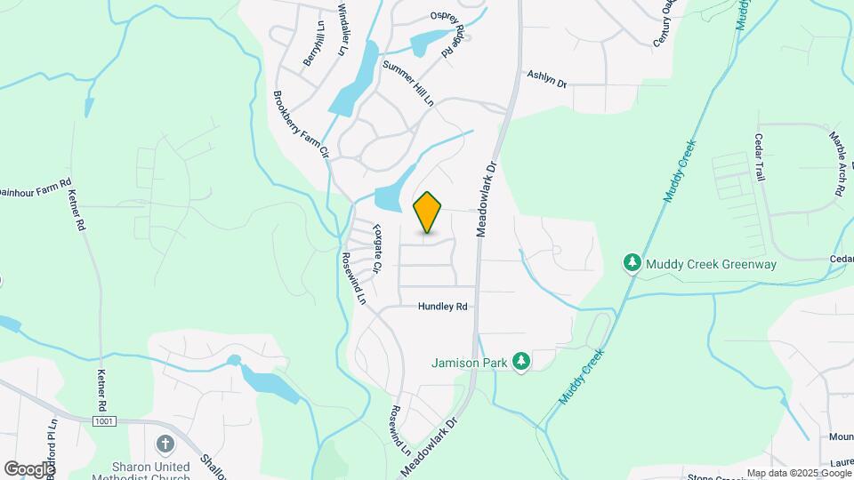 105 Brookdale Ridge Ct Map and Location Details
