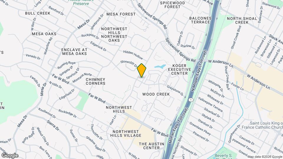 3610 Greystone Dr Map and Location Details