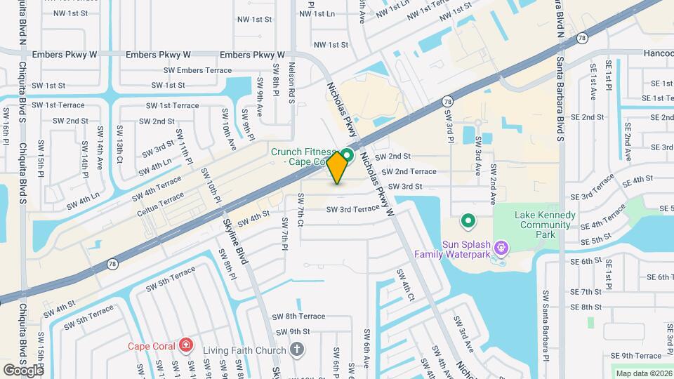 621 SW 3rd St Map and Location Details