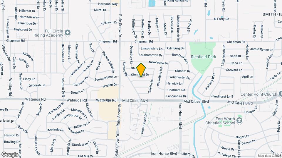6901 Glenwood Dr Mapa y Detalles de la Ubicación