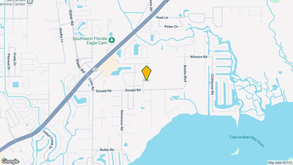 1150 Donald Rd Map and Location Details
