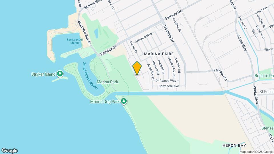 14408 Outrigger Dr Map and Location Details