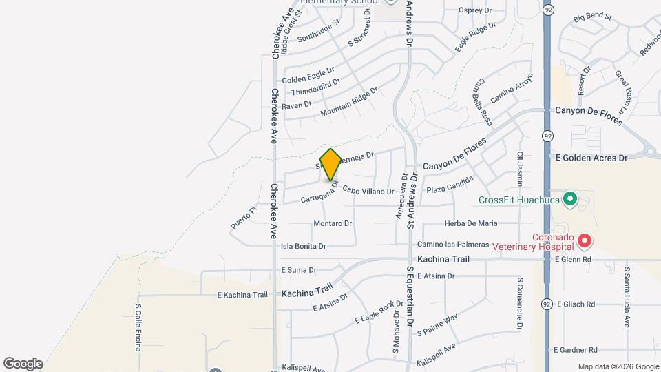 2729 Cartegena Dr Map and Location Details