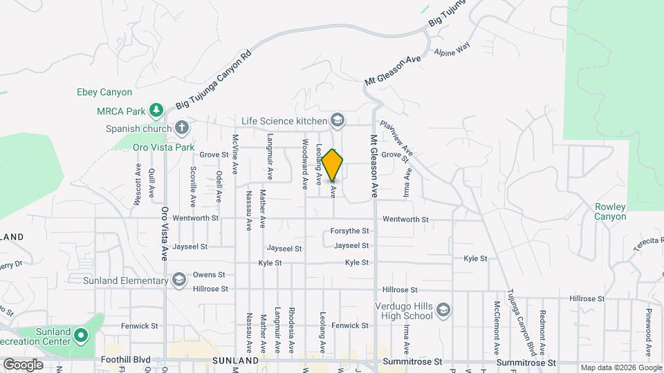 10953 Whitegate Ave Map and Location Details