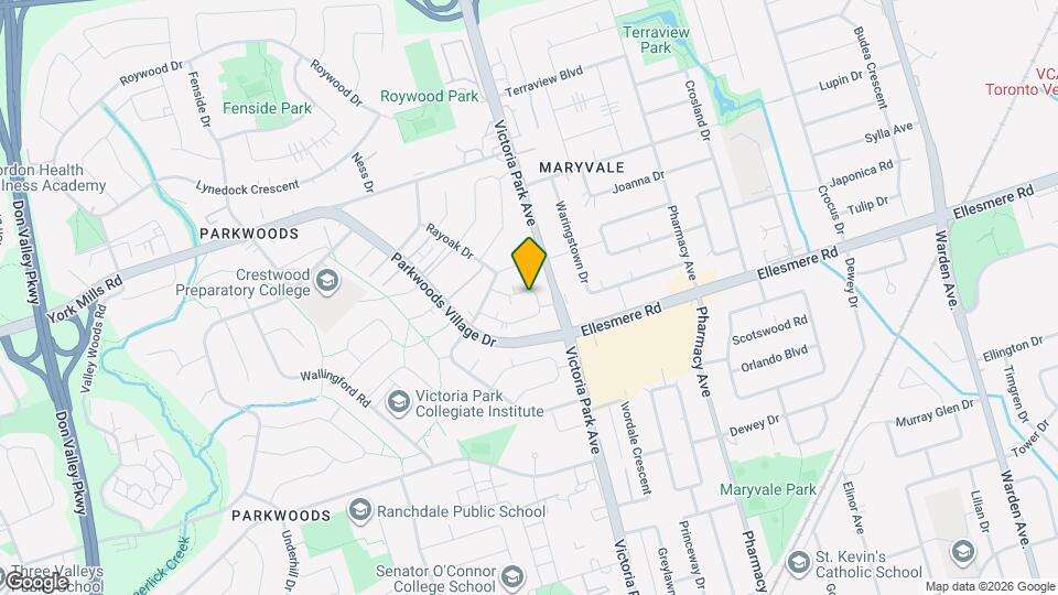 23 Pynford Crescent Map and Location Details