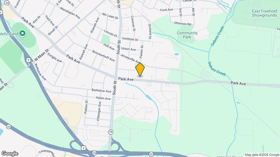 Monmouth Village Apartments Map and Location Details