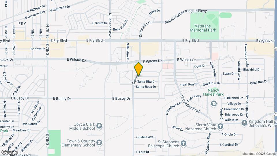 2000 E Santa Maria Dr Map and Location Details
