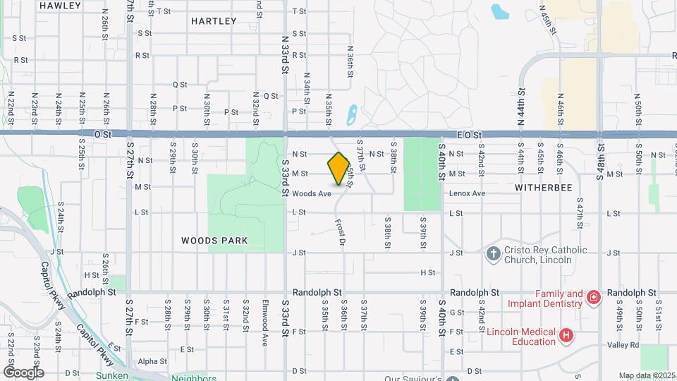 3480 Woods Ave, Unit 3480 Woods Ave Map and Location Details