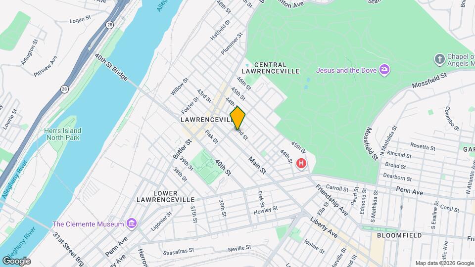 260 42nd St Map and Location Details