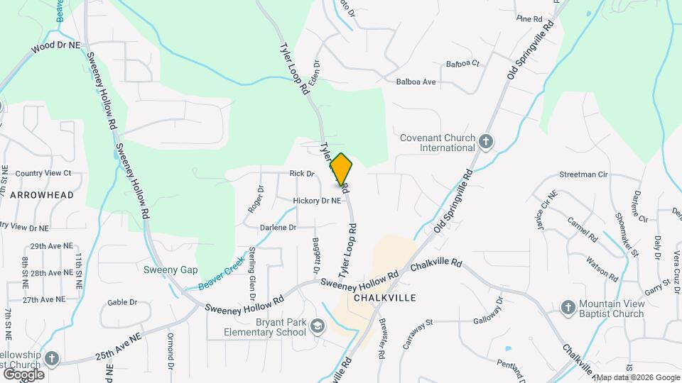 5330 Tyler Loop Rd Map and Location Details