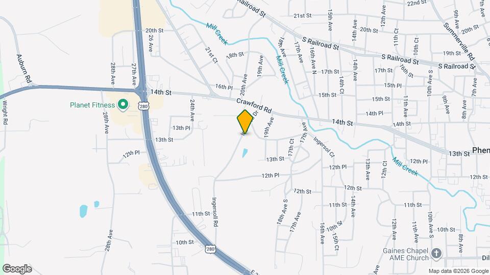 1326 Ingersoll Dr Map and Location Details