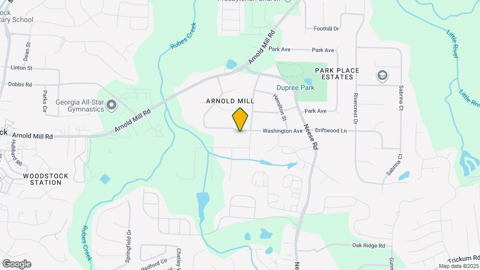 1060 Washington Ave Map and Location Details