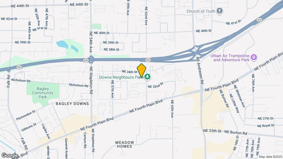 6103 NE 33rd Cir Map and Location Details