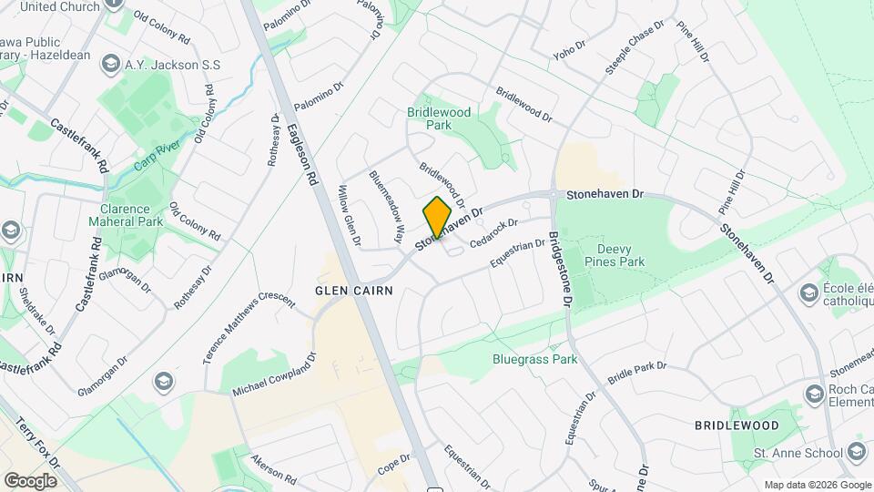 39 Stonehaven Dr Map and Location Details