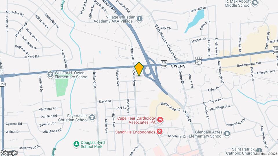 3826 John Marshall Rd Map and Location Details