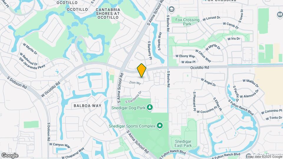 923 W Yellowstone Way Map and Location Details