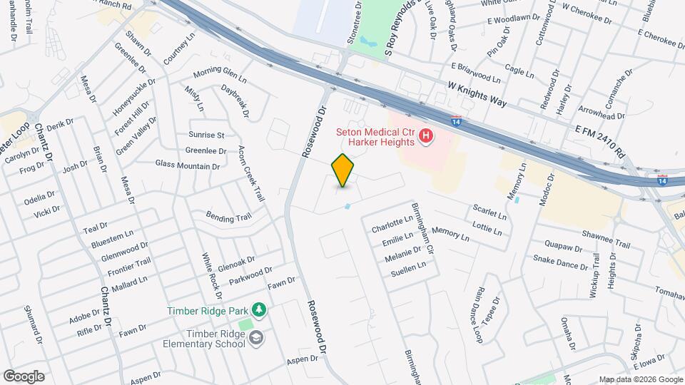 5110 Rose Petal Ct Map and Location Details