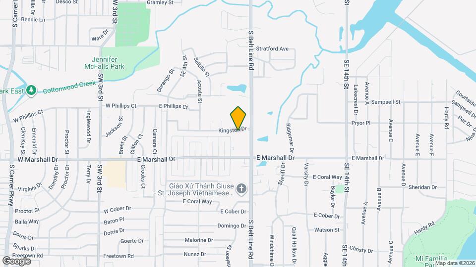 713 Kingston Dr Map and Location Details