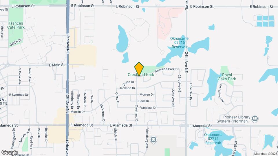 509 Crestland Dr Map and Location Details