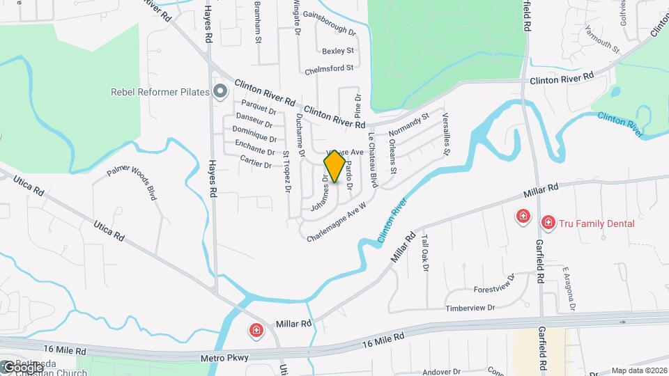 38027 Leverette Ave Map and Location Details