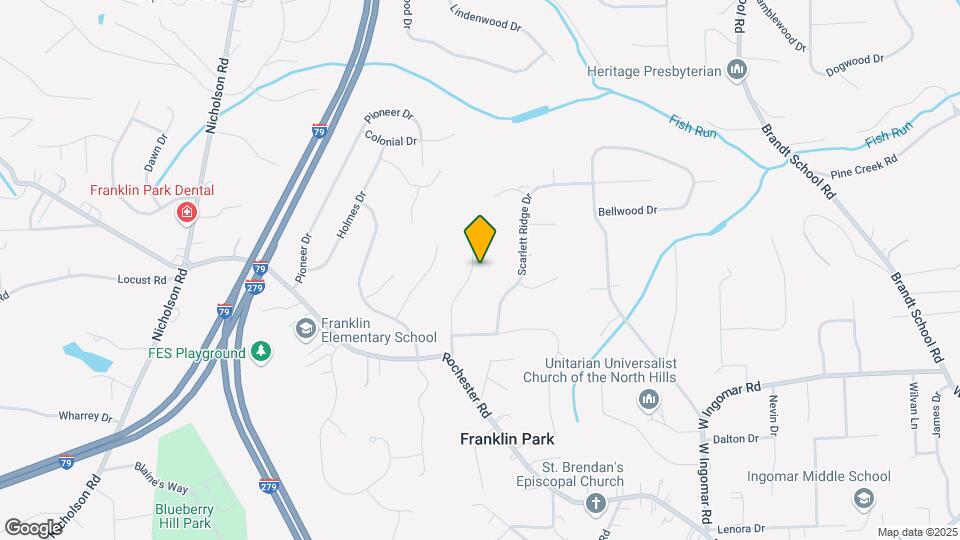1418 N Shevlin Ct Map and Location Details