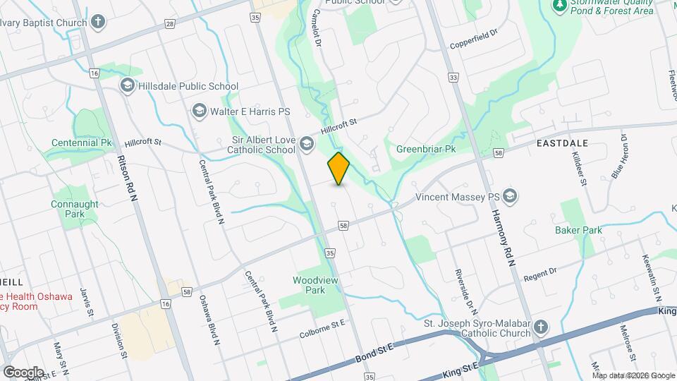 334 Surrey Dr Map and Location Details