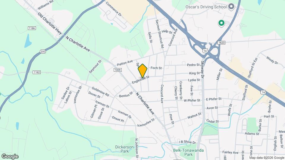 523 Engleside St Mapa y Detalles de la Ubicación